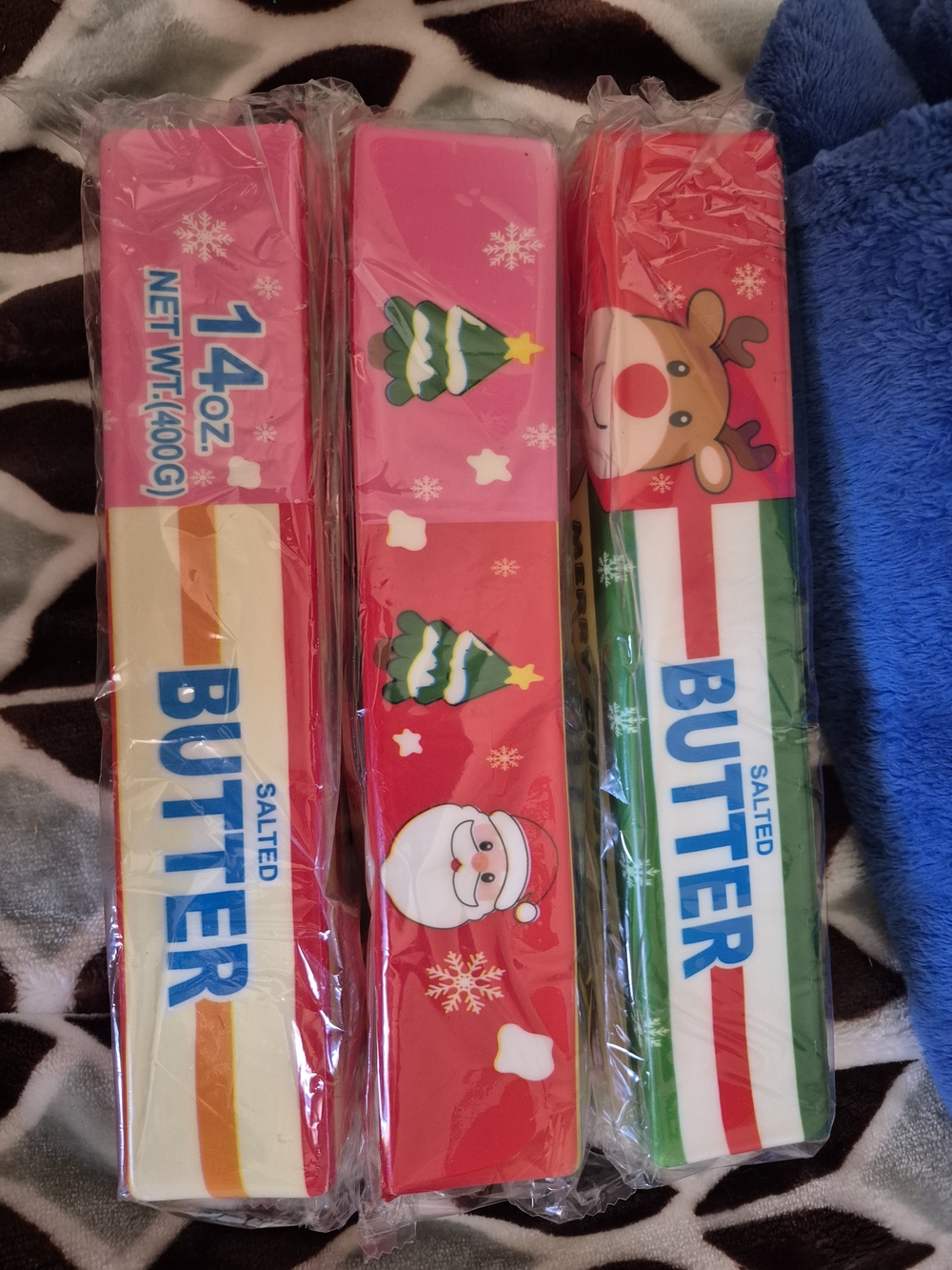 Festive Pink Christmas Party Butter Pack